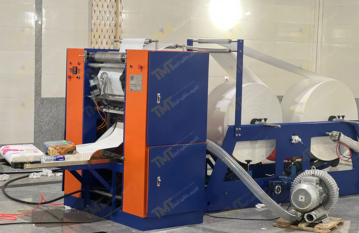 دستگاه تولید دستمال کاغذی